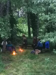 ervaringen delen na het labyrint lopen